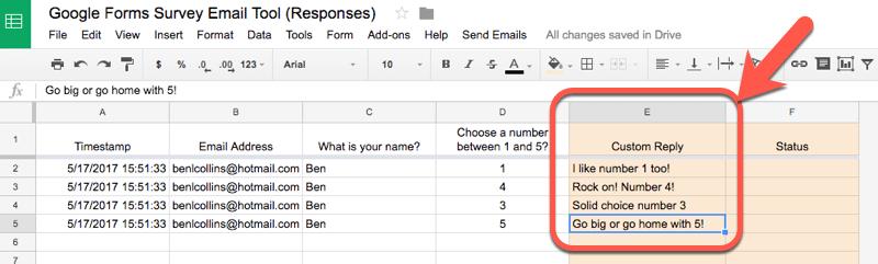 Cách nhanh chóng phản hồi form khảo sát Google với Sheets và Apps Script